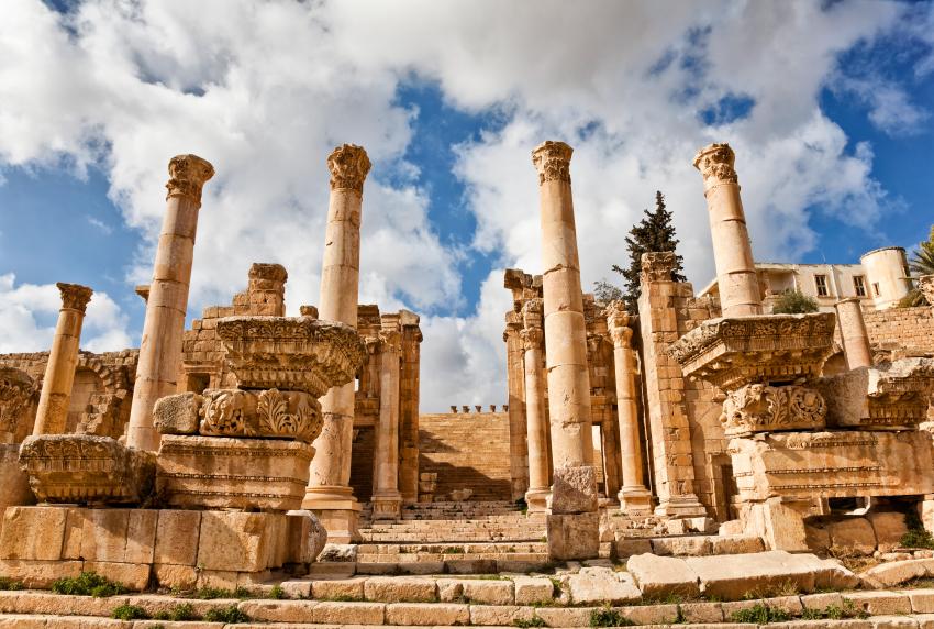 Temple of Artemis in Jerash